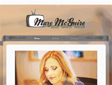 Tablet Screenshot of mary-mcguire.com